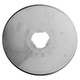 Craft Knife Rotary Blades 28mm Straight CK1111, circular metal cutting blade for precision craft work.