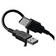 USB 2.0 (A Male to A Male) Cable, 1.8 Meters, Black, with standard USB connectors on both ends.