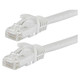 Network Cable (Cat 6 - 2 Metres) CL3002, White Ethernet Patch Cables with RJ45 Connectors for High-Speed Network Connectivity.