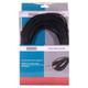 Product 3.5mm Audio Jack Cable, 20 Meters - Jack to Jack, black stereo audio cable in packaging.