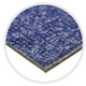Floor Protector Ribbed Non-Slip 1200 x 850 x 5.5mm Denim, close-up view of blue ribbed non-slip flooring material with textured surface.
