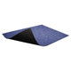 Floor Protector Ribbed Non-Slip 1200 x 850 x 5.5mm Denim CP1044C, blue textured anti-slip rubber floor mat with ribbed surface for safety and durability.