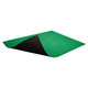 Floor Protector Ribbed Non-Slip 1200 x 850 x 5.5mm Palm CP1044Z, green textured anti-slip mat with black underside for safety and floor protection.