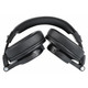 Parrot Fusion Wired - Wireless Bluetooth Headphones CT3016, black over-ear headphones with adjustable headband and built-in controls.