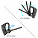 Product Call Centre Wireless Earset CT4003, wireless earset with 270° rotatable mic and 180° rotatable ear hook for optimal comfort and flexible positioning