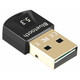 Call Centre Wireless Earset CT4003, close-up image of a black and gold USB wireless headset for call centers.