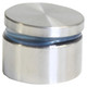Stand Off 25x25mm (Single Unit) DM2525, metallic stand off with a smooth round top and threaded base for mounting.