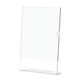 Acrylic Menu Holder - Single Sided - A6 Portrait - Box 5