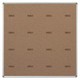 Educational Board Magnetic Whiteboard, 1220 x 1220 Side Panel Option a for Classrooms and Offices
