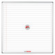 Educational Board Magnetic Whiteboard, a 1220x1220 whiteboard with white lines and a side panel option A.