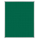 Educational Board Magnetic Chalkboard, side view of a large grey square chalkboard with grid pattern for educational use.