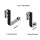 Easy Rail Mounting Bracket Set Long | Easy Rail System | Office Stock