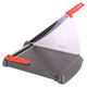 Guillotine 343mm (10 Sheets) A4, cutting paper trimmer for office or school use with safety guard and adjustable paper clamps.