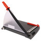 Guillotine (343mm - 10 Sheets - A4) GU2010, cutting paper in a professional office setting.