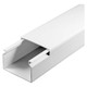 Trunking 40 X 25mm White 3000mm, image of a white plastic cable trunking with dimensions of 40 x 25mm and length of 3000mm, INSTAL6 model.