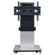 Interactive Touch Panel Stand White Large IW7103, Large White and Black Stand with Adjustable Mounting Bracket for Interactive Touch Panels.