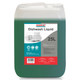 Janitorial Dishwashing Liquid 5 Litre, green container with a label showing the product name, size, and usage instructions.