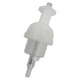 Janitorial Hand Soap Dispenser Pump for Spray, white plastic pump for soap bottles.