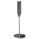 Janitorial Dispenser Stand - Stainless Steel JA0502SS, a freestanding stainless steel stand with a sleek, modern design for holding dispensers in commercial or industrial settings.