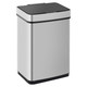 Janitorial Touchless Bin 50L JA0801, a Stainless Steel Touchless Trash Bin with Foot Pedal for Hands-Free Waste Disposal in Commercial and Office Environments.