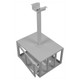 Data Projector Ceiling Mounting Bracket (Lockable Security Cage - 450x220x340mm) OP0301, metal security cage with mounting pole for projector installation. Data Projector Ceiling Mounting Bracket (Lockable Security Cage - 450x220x340mm) OP0301, metal security cage with mounting pole for projector installation.