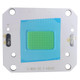 Projector Lamp for the OP0475 Data Projector OP0516, electronic component with a green rectangular element on a white base with mounting holes.