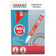 Product Slimline Marker Highlighters, box of 12 orange highlighters for office and school use.
