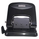 Steel Hole Punch (30 Sheets - Black), durable and compact office punch tool for easily creating holes in sheets of paper.