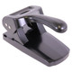Steel Hole Punch (65 Sheets - Black) PU4065B, black metal hole punch tool for binding and paper organization.