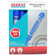 Whiteboard Markers, 10 Blue Bullet Tip markers for writing and drawing.