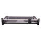 Rotary Trimmer (A4 - 10 Sheets - 318 mm) RT1010, Black and Silver Paper Cutting Device with Adjustable Guide and Cutting Blade for Precise Trimming of Documents.