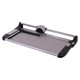 Rotary Trimmer (A3 - 15 Sheets - 480mm) RT3020, gray and black paper cutting tool with adjustable cutting arm and guide for precise trimming of large documents.