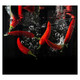 Chilli Hob Splashback, product image showing red chillies submerged in water with bubbles and ripples, 598 X 650 X 6mm SB6065CH.