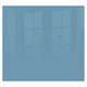 Decorative Glass Wall Tile (598 X 650 X 6mm) Pastel Blue