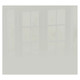 Decorative Glass Wall Tile (598 X 650 X 6mm) Papyrus White