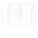 Decorative Glass Wall Tile (598 X 650 X 6mm) White RAL9010 Decorative Glass Wall Tile (598 X 650 X 6mm) White RAL9010