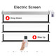 Electric Projector Screen 1830x1830mm, view with a 1780x1780mm aspect ratio, featuring remote control operation and built-in drop-down and rise-up functions for home theater or business presentations.