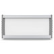 Sign Frame (50*100mm) SF0510, sleek modern white sign frame for advertising or informational signage.