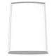 Sign Frame - Desk Top Portrait (210*297mm) SF2129V, white desktop sign holder with a portrait orientation