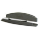 Single Sided Sign Frame End Cap (100mm) SF8002, gray plastic end cap for sign frames.