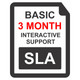 Basic 3 Month Interactive Support SLA