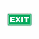 Exit Symbolic Sign - Printed on White ACP (150 x 300mm) | Symbolic Signs | Office Stock