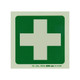 PHOTOLUMINESCENT 190MM SAFETY SIGN -E7-GREEN CROSS | Uncategorized | Office Stock