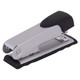 Silver 67 Brand Desktop Stapler with Black Accents, Loaded with 105 Staples, Staples up to 20 Sheets, Medium Size, Durable Steel Construction, Ideal as a 20 Sheet Stapler for Office and Home Use.