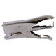 Plier Stapler 210*(24/6/8 26/6/8) Silver - 20 Pages, front view of a silver metal stapler designed for 20-page binding, with ergonomic handle and durable construction.