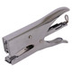 Plier Stapler 210*(24/6/8 26/6/8) Silver - 20 Pages, close-up of a silver metal plier stapler designed for fast stapling with capacity of 20 pages.
