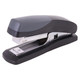 Plastic Medium Desktop Staplers 105*(24/6 26/6) - Black 20 Pages, black plastic and metal stapler for desktop use.