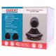 Auto Tracking Video Conference Camera VC0004, product box showcasing high-definition 1080p video, 355° horizontal pan, 60° tilt range, and compatibility with wired and wireless speakers.