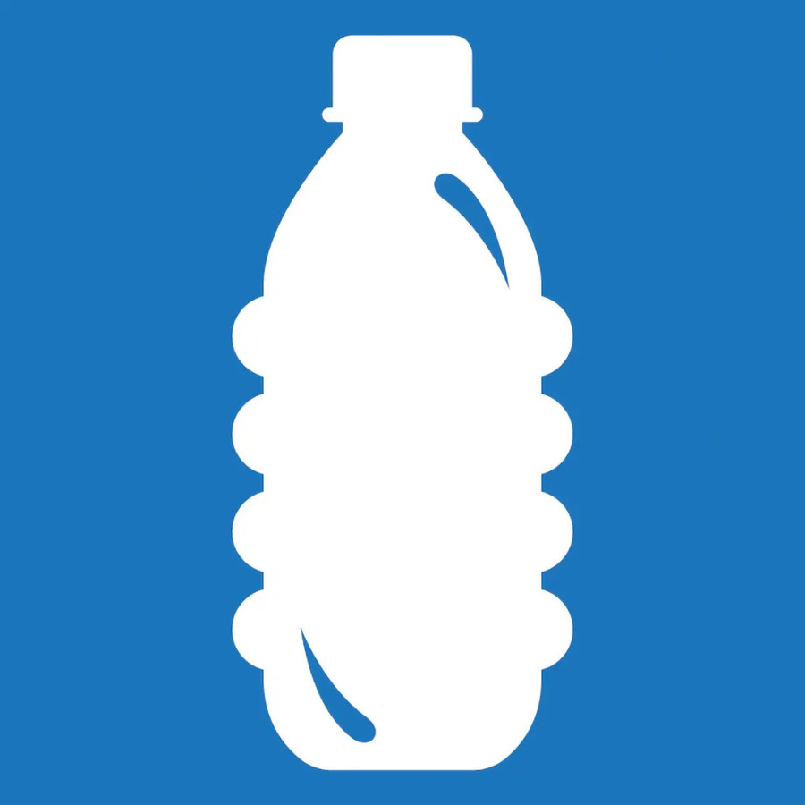 Three-way Recycling Bin Sticker Top and Front Three-way Recycling Bin Sticker Top and Front