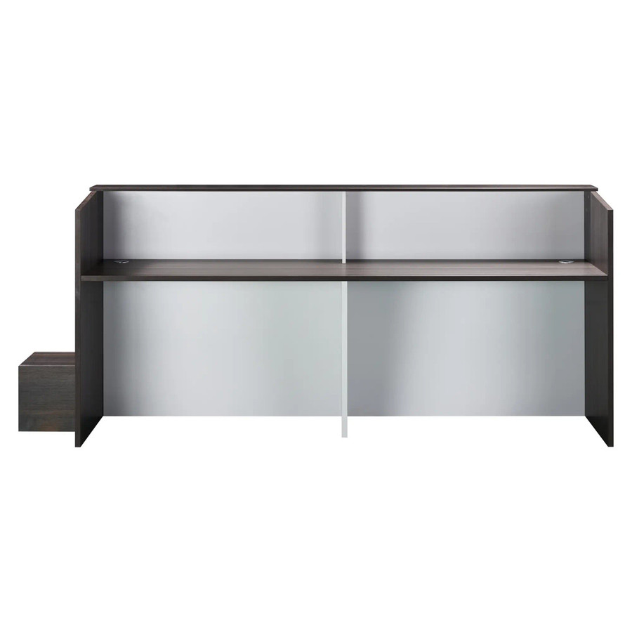 Reception Counter with White Front Panel